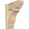 Ekena Millwork Balboa Slat Rough Sawn Outlooker, Douglas Fir, 8"W x 20"D x 24"H OUT08X20X24BOA06RDF - alternate 1